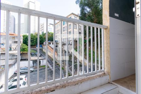 Varanda de kitnet/studio para alugar com 1 quarto, 30m² em Sé, São Paulo