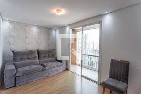 Sala de apartamento à venda com 3 quartos, 69m² em Taboão, Diadema