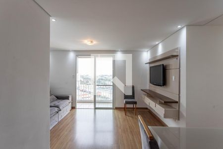 Sala de apartamento à venda com 3 quartos, 69m² em Taboão, Diadema