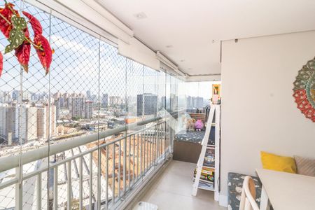 Varanda de apartamento à venda com 3 quartos, 100m² em Parque Industrial Tomas Edson, São Paulo