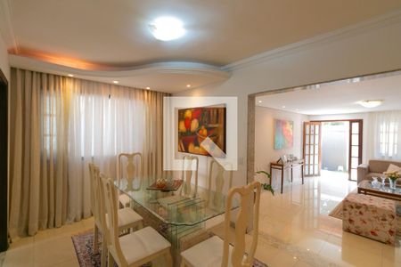 Sala de Jantar de casa à venda com 4 quartos, 165m² em Dona Clara, Belo Horizonte
