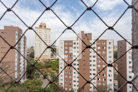 Vista da sala  de apartamento à venda com 3 quartos, 67m² em Jardim Prudência, Diadema