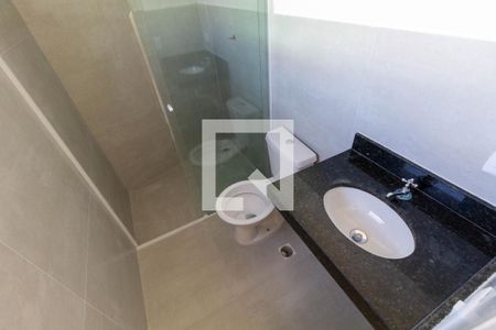 Banheiro de kitnet/studio para alugar com 1 quarto, 39m² em Jardim Belém, São Paulo
