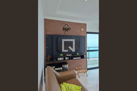 Sala de TV de apartamento para alugar com 3 quartos, 122m² em Jardim Imperador, Praia Grande