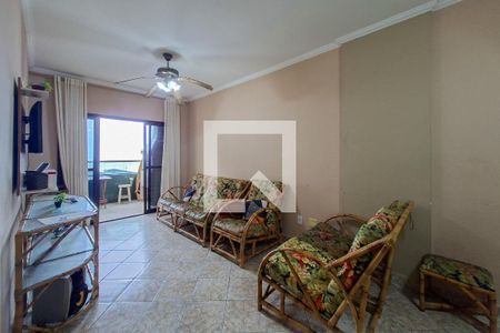 Sala de apartamento para alugar com 3 quartos, 70m² em Canto do Forte, Praia Grande