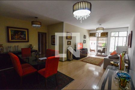 Sala de apartamento à venda com 4 quartos, 160m² em Tijuca, Rio de Janeiro