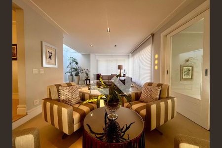 Sala de casa de condomínio à venda com 4 quartos, 860m² em Parque Imperador, Campinas