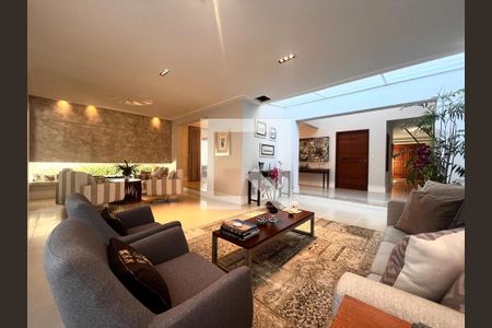 Sala de casa de condomínio à venda com 4 quartos, 860m² em Parque Imperador, Campinas