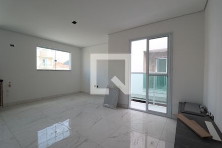 Sala de casa de condomínio à venda com 3 quartos, 129m² em Vila Metalúrgica, Santo André