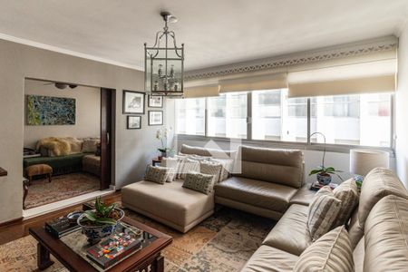 Sala de apartamento à venda com 3 quartos, 158m² em Higienópolis, São Paulo