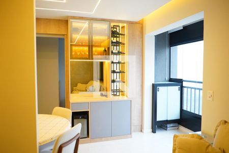 Sala de apartamento à venda com 1 quarto, 38m² em Belenzinho, São Paulo