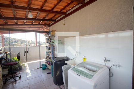 Área de Serviço de apartamento à venda com 3 quartos, 160m² em Tropical, Contagem