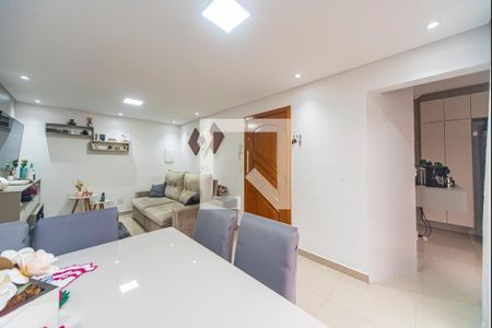 Sala de apartamento à venda com 2 quartos, 64m² em Parque das Nações, Santo André