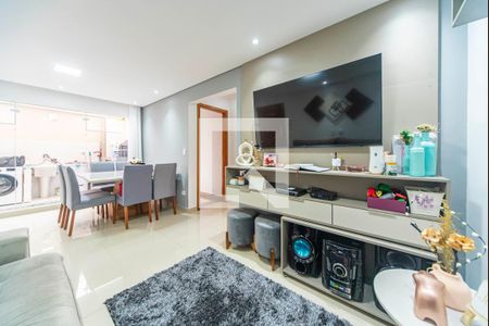 Sala de apartamento à venda com 2 quartos, 64m² em Parque das Nações, Santo André
