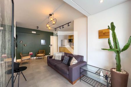 Sala de apartamento à venda com 2 quartos, 68m² em Vila Dom Pedro I, São Paulo