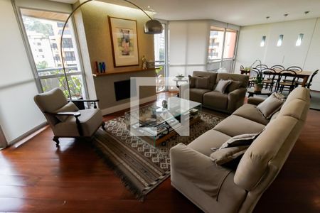 Sala de apartamento à venda com 4 quartos, 220m² em Jardim Ampliacao, São Paulo