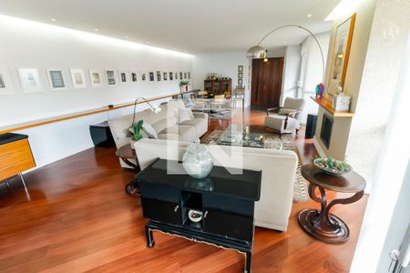 Sala de apartamento à venda com 4 quartos, 220m² em Jardim Ampliacao, São Paulo