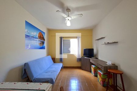 Sala de apartamento para alugar com 1 quarto, 36m² em Vila Caiçara, Praia Grande