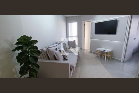 Sala de apartamento à venda com 2 quartos, 55m² em Jardim Monte Alegre, Taboão da Serra