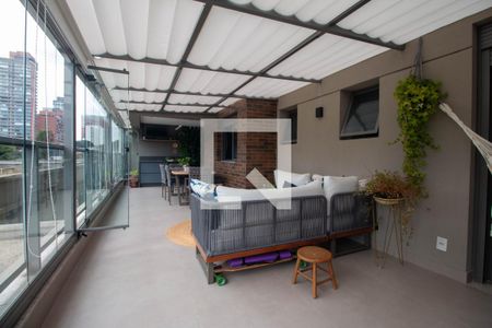 Varanda de apartamento à venda com 2 quartos, 122m² em Alto da Boa Vista, São Paulo