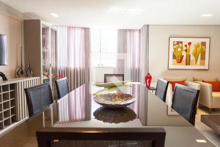 Sala de Jantar de apartamento à venda com 3 quartos, 105m² em Serra, Belo Horizonte