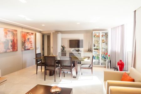 Sala de Jantar de apartamento à venda com 3 quartos, 105m² em Serra, Belo Horizonte