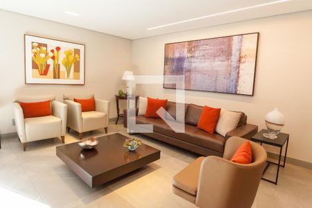 Sala de apartamento à venda com 3 quartos, 105m² em Serra, Belo Horizonte