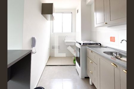 Sala/Cozinha de apartamento à venda com 2 quartos, 37m² em Vila Butantã, São Paulo