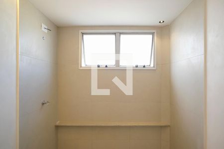 Banheiro de apartamento à venda com 1 quarto, 46m² em Vila Helena, São Bernardo do Campo