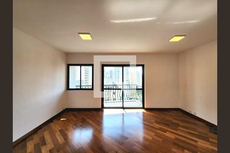 Sala de apartamento para alugar com 3 quartos, 98m² em Indianópolis, São Paulo