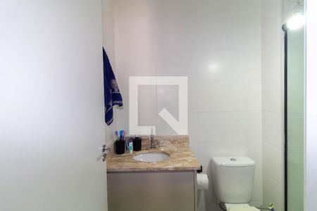 Banheiro da Suíte de apartamento à venda com 1 quarto, 32m² em Vila Ema, São Paulo