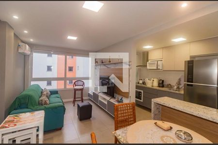 Sala de apartamento à venda com 1 quarto, 36m² em Passo d’Areia, Porto Alegre