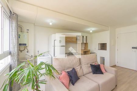Sala de apartamento para alugar com 2 quartos, 52m² em Fátima, Canoas