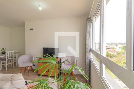 Sala de apartamento para alugar com 2 quartos, 52m² em Fátima, Canoas