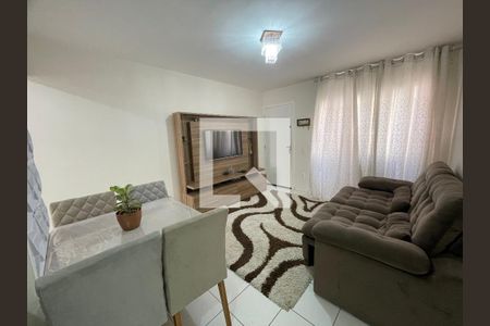 Sala de apartamento para alugar com 2 quartos, 47m² em Vila Alzira, Guarulhos