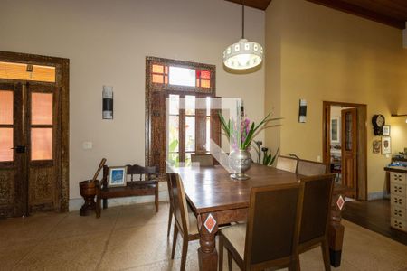 Sala de Jantar de casa de condomínio à venda com 4 quartos, 500m² em Retiro do Chale, Brumadinho