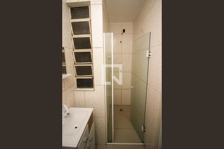 Banheiro da Suíte de apartamento para alugar com 1 quarto, 45m² em Partenon, Porto Alegre