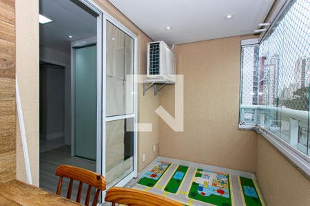 Varanda Gourmet de apartamento à venda com 3 quartos, 82m² em Tatuapé, São Paulo