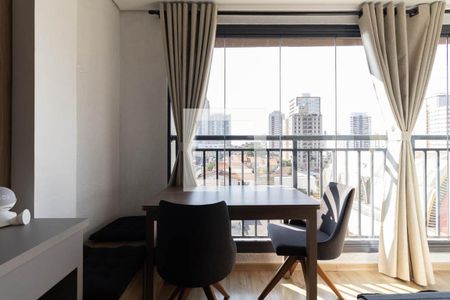 Varanda  de apartamento à venda com 1 quarto, 33m² em Ipiranga, São Paulo