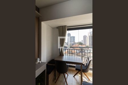 Varanda  de apartamento à venda com 1 quarto, 33m² em Ipiranga, São Paulo
