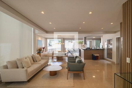 Sala de casa de condomínio à venda com 4 quartos, 320m² em Swiss Park, Campinas