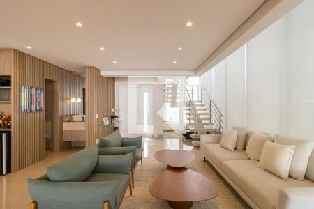 Sala de casa de condomínio à venda com 4 quartos, 320m² em Swiss Park, Campinas