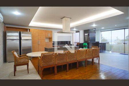 Área comum - Salão de festas de apartamento para alugar com 3 quartos, 120m² em Jurerê Leste, Florianópolis