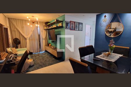 Sala de apartamento para alugar com 2 quartos, 57m² em Santa Maria, São Caetano do Sul