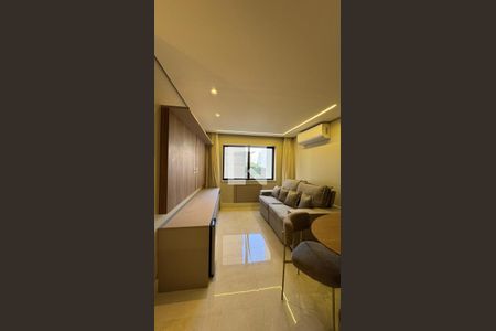 Sala de apartamento para alugar com 1 quarto, 46m² em Itaim Bibi, São Paulo