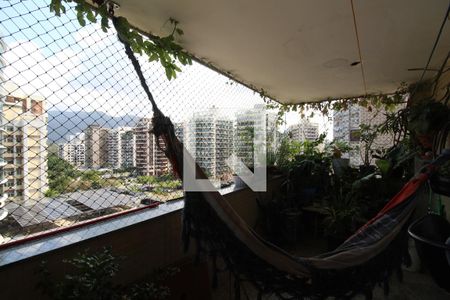 Sala - Varanda de apartamento para alugar com 4 quartos, 135m² em Barra da Tijuca, Rio de Janeiro