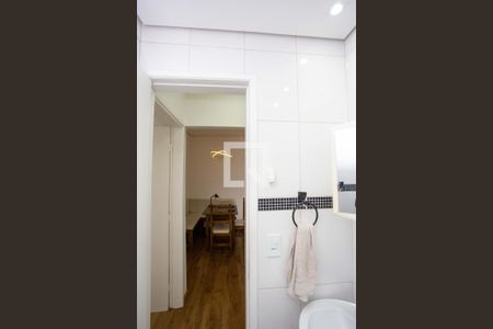 Banheiro de apartamento à venda com 1 quarto, 44m² em Centro, Diadema