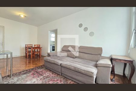 Sala de apartamento para alugar com 1 quarto, 50m² em Boqueirão, Santos