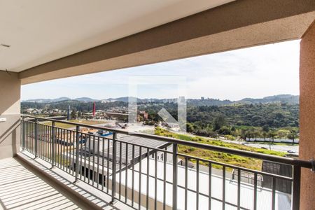 Varanda da Sala de apartamento à venda com 3 quartos, 89m² em Centro Comercial Jubran, Barueri