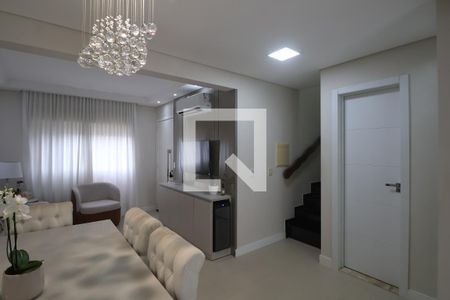 Sala de casa de condomínio à venda com 3 quartos, 120m² em Fátima, Canoas